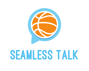 Basketball Sport Chat logo design