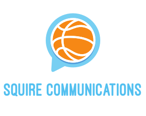 Basketball Sport Chat logo design