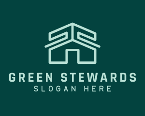 Green Arrow Home Realty logo design