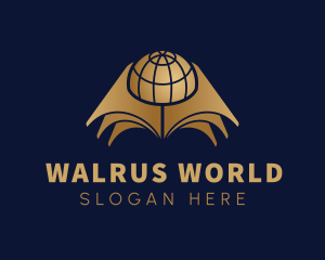 World Educational Book logo design