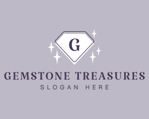 Diamond Sparkle Jewelry Boutique logo design