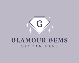 Diamond Sparkle Jewelry Boutique logo design