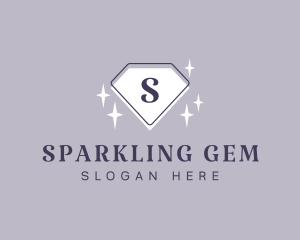 Diamond Sparkle Jewelry Boutique logo design