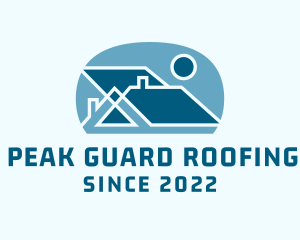 Residential House Roof logo