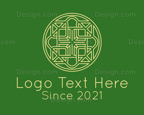 Celtic Pattern Ornament Logo