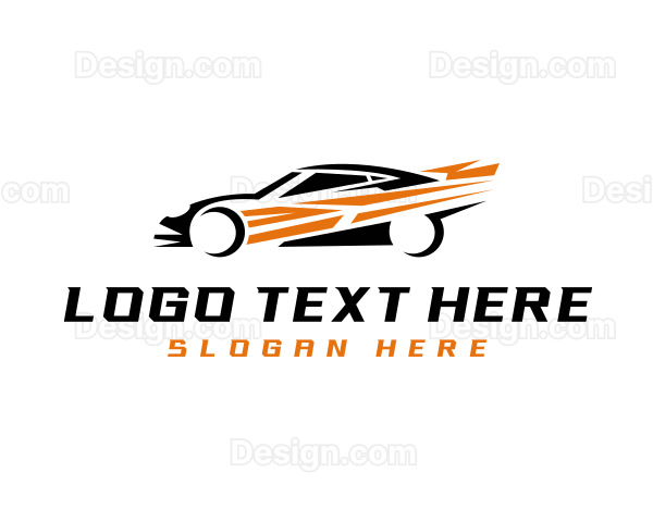 Sports Car Racing Logo