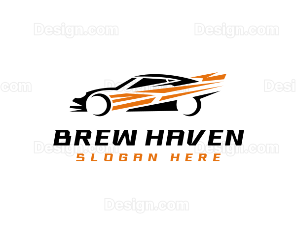 Sports Car Racing Logo