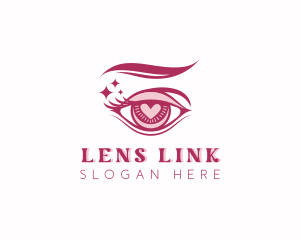 Lovely Beautiful Eye logo design