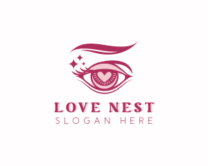 Lovely Beautiful Eye logo design