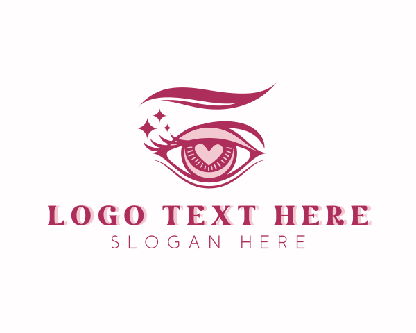 Lovely Beautiful Eye logo