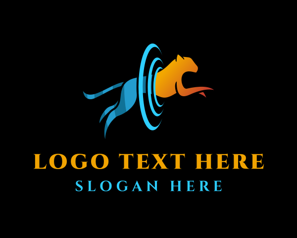 Leopard logo example 4