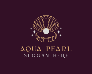 Pearl Clam Shell logo design