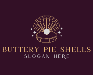 Pearl Clam Shell logo design