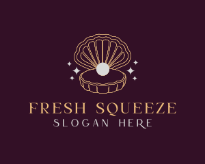 Pearl Clam Shell logo design