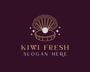 Pearl Clam Shell logo design