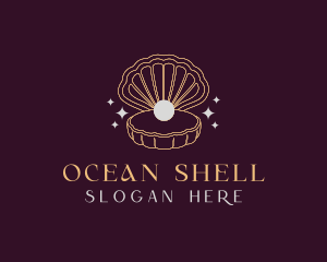 Pearl Clam Shell logo design