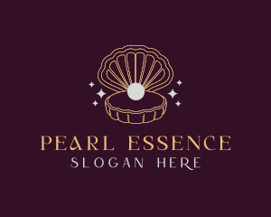 Pearl Clam Shell logo design