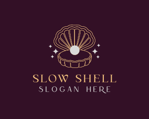 Pearl Clam Shell logo design