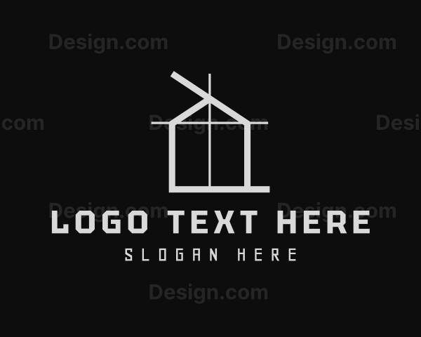 House Structure Architect Logo