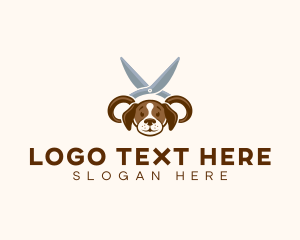 Veterinary Dog Groomer logo