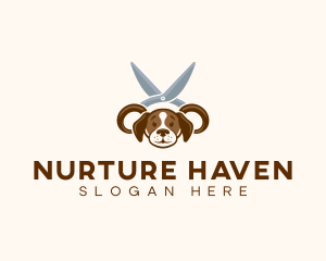 Veterinary Dog Groomer logo