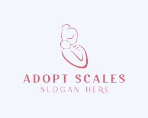 Infant Childcare  Adoption logo design