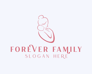 Infant Childcare  Adoption logo design