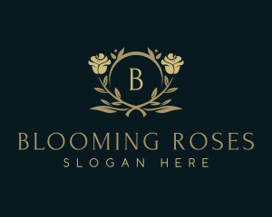 Floral Rose Beauty logo design