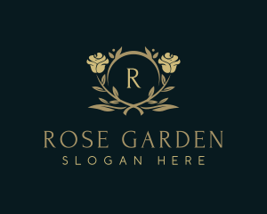 Floral Rose Beauty logo design