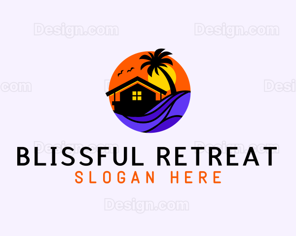 Sunset Palm Beach House Logo