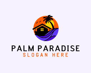 Sunset Palm Beach House logo