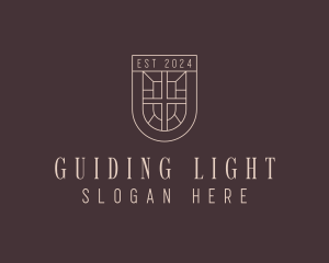 Fellowship Cross Shield logo design