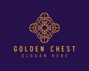 Golden Astral Fortune Telling logo design