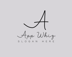 Professional Script Fashion Boutique logo design