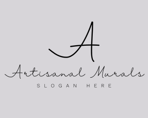 Professional Script Fashion Boutique logo design