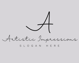 Professional Script Fashion Boutique logo design