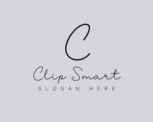 Professional Script Fashion Boutique logo design