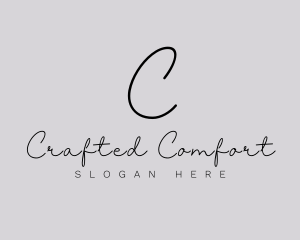 Professional Script Fashion Boutique logo design