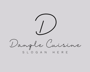 Professional Script Fashion Boutique logo design