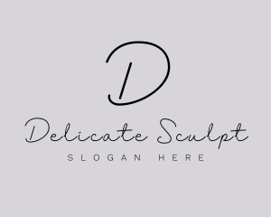 Professional Script Fashion Boutique logo design