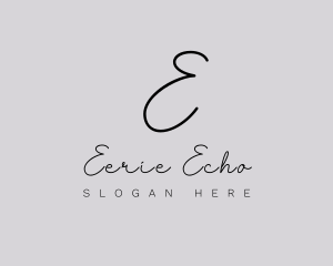 Professional Script Fashion Boutique logo design