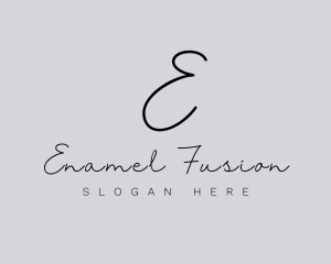 Professional Script Fashion Boutique logo design