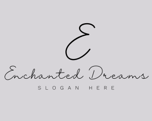 Professional Script Fashion Boutique logo design