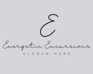 Professional Script Fashion Boutique logo design