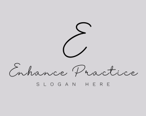 Professional Script Fashion Boutique logo design