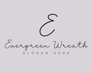 Professional Script Fashion Boutique logo design