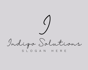 Professional Script Fashion Boutique logo design