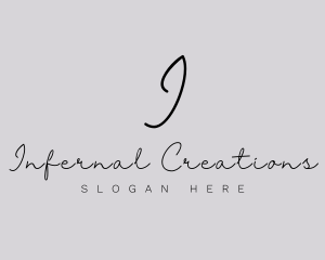 Professional Script Fashion Boutique logo design