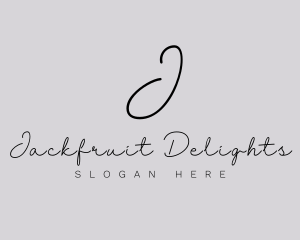 Professional Script Fashion Boutique logo design