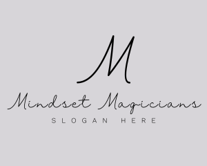 Professional Script Fashion Boutique logo design